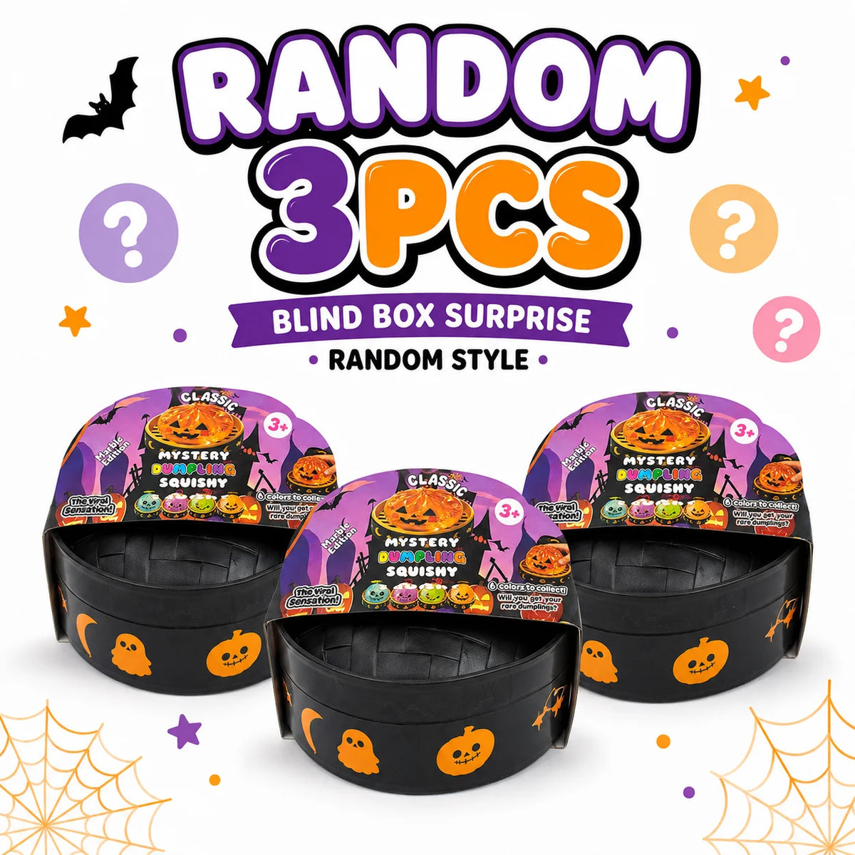 TheMotherGoose™ Mystery Halloween Dumpling Squishy
