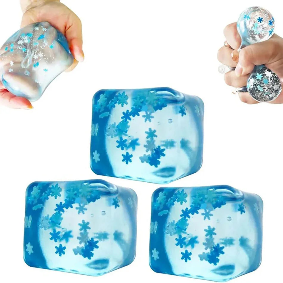 TheMotherGoose™ Slow Rising Butter, Apple, or Ice Cube Squishy