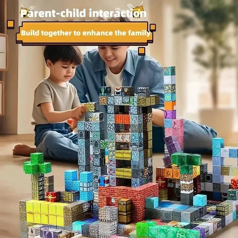 TheMotherGoose™ 50-500 pcs Magnetic Building Blocks