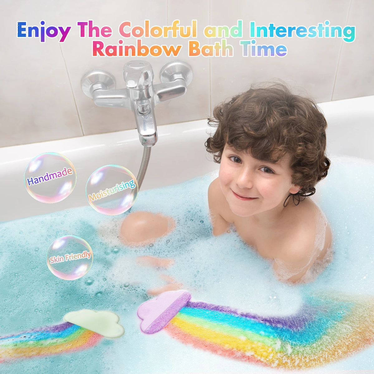 TheMotherGoose™ Rainbow Bath Bomb
