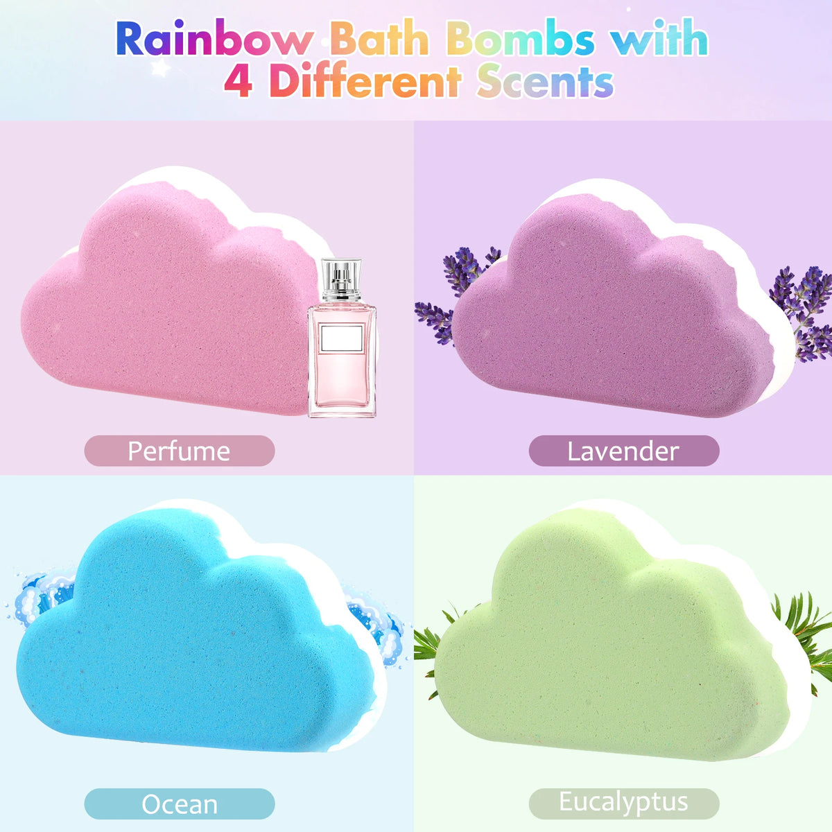 TheMotherGoose™ Rainbow Bath Bomb